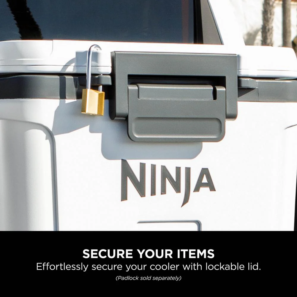 Ninja FB131UKWH FrostVault 30QT 28L Hard Cooler with Dry Zone Cloud White - Image 12