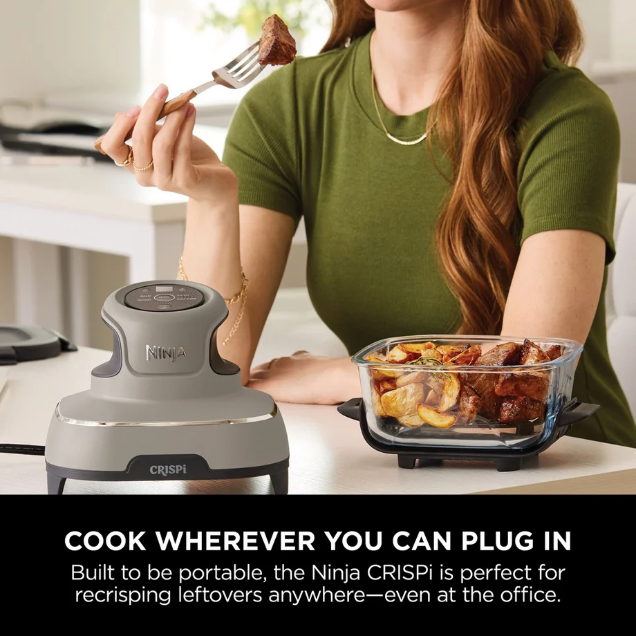 Ninja FN101UKST CRISPi 4 in 1 Portable Glass Air Fryer Stone - Image 13