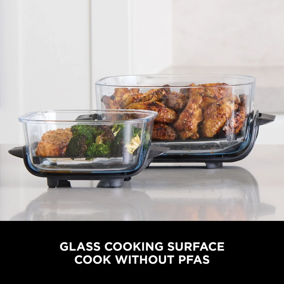 Ninja FN101UKST CRISPi 4 in 1 Portable Glass Air Fryer Stone - Image 15