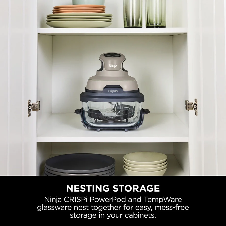 Ninja FN101UKST CRISPi 4 in 1 Portable Glass Air Fryer Stone - Image 16