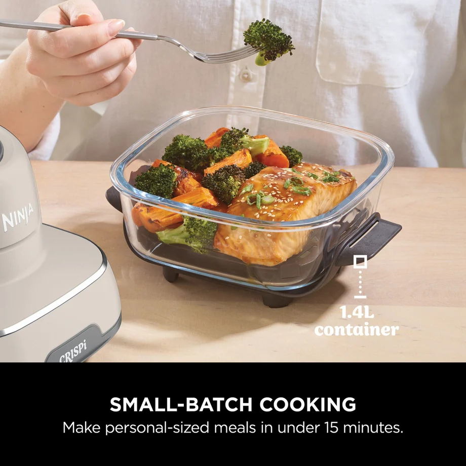 Ninja FN101UKST CRISPi 4 in 1 Portable Glass Air Fryer Stone - Image 4
