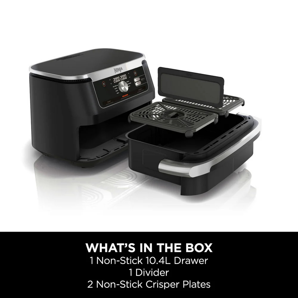 Ninja Foodi FlexDrawer Air Fryer AF500UK 10.4L Black - Image 12