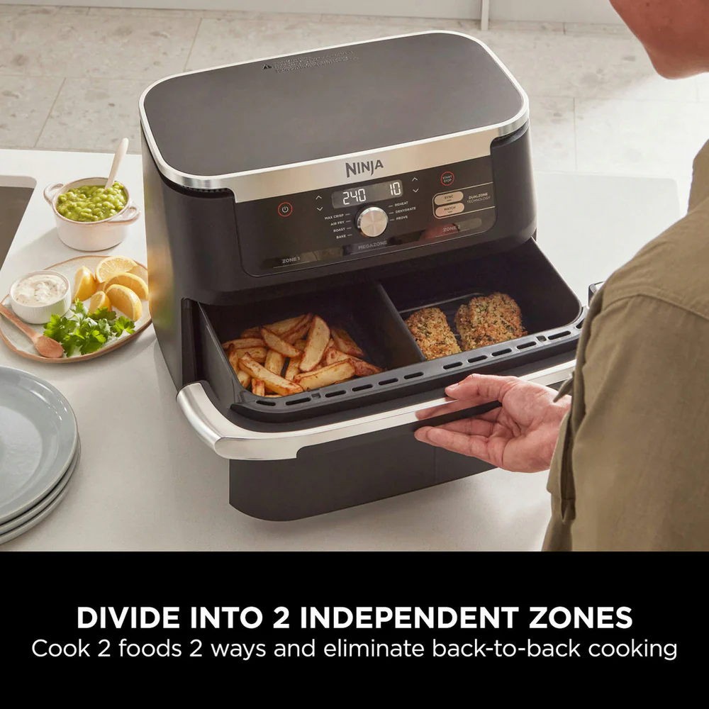 Ninja Foodi FlexDrawer Air Fryer AF500UK 10.4L Black - Image 5