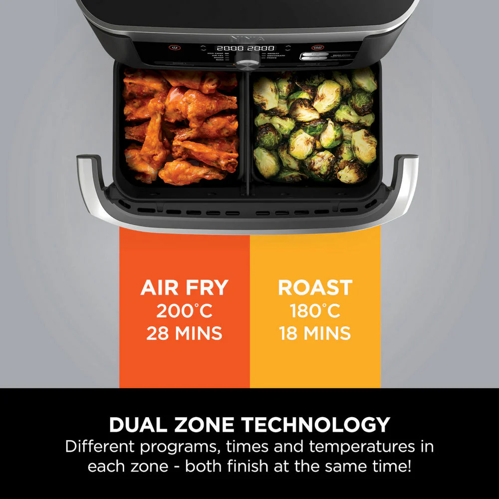 Ninja Foodi FlexDrawer Air Fryer AF500UK 10.4L Black - Image 6