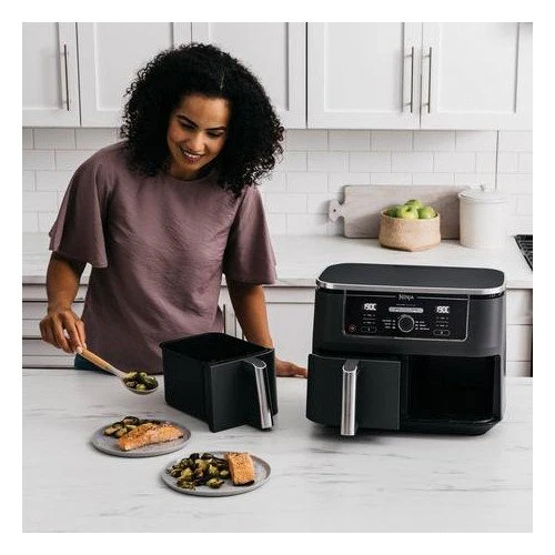 Ninja Foodi MAX Dual Zone Air Fryer AF400UK 9.5L - Black - Image 4