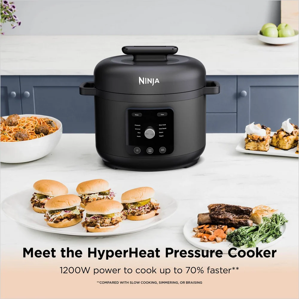 Ninja HyperHeat 6L 9-in-1 Pressure and Rice Cooker PC201UK - Image 5