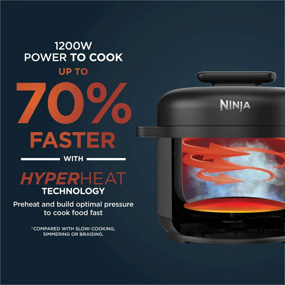 Ninja HyperHeat 6L 9-in-1 Pressure and Rice Cooker PC201UK - Image 8