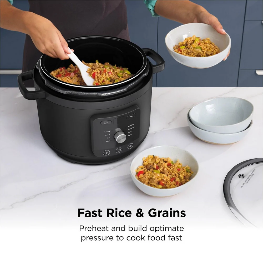 Ninja HyperHeat 6L 9-in-1 Pressure and Rice Cooker PC201UK - Image 9
