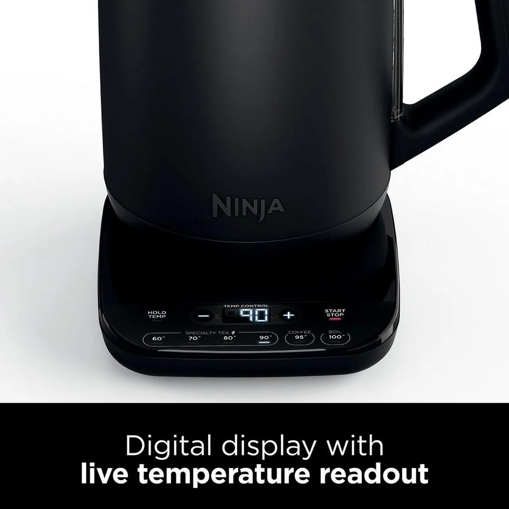 Ninja KT200UK 1.7 Litres Jug Kettle - Black - Image 2
