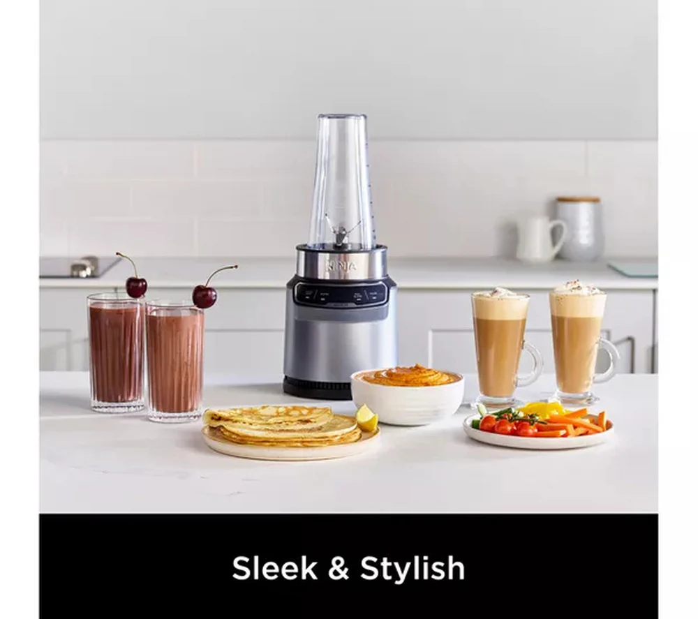 Ninja Motorised Compact Blender with Auto-iQ BN500UK - Image 6