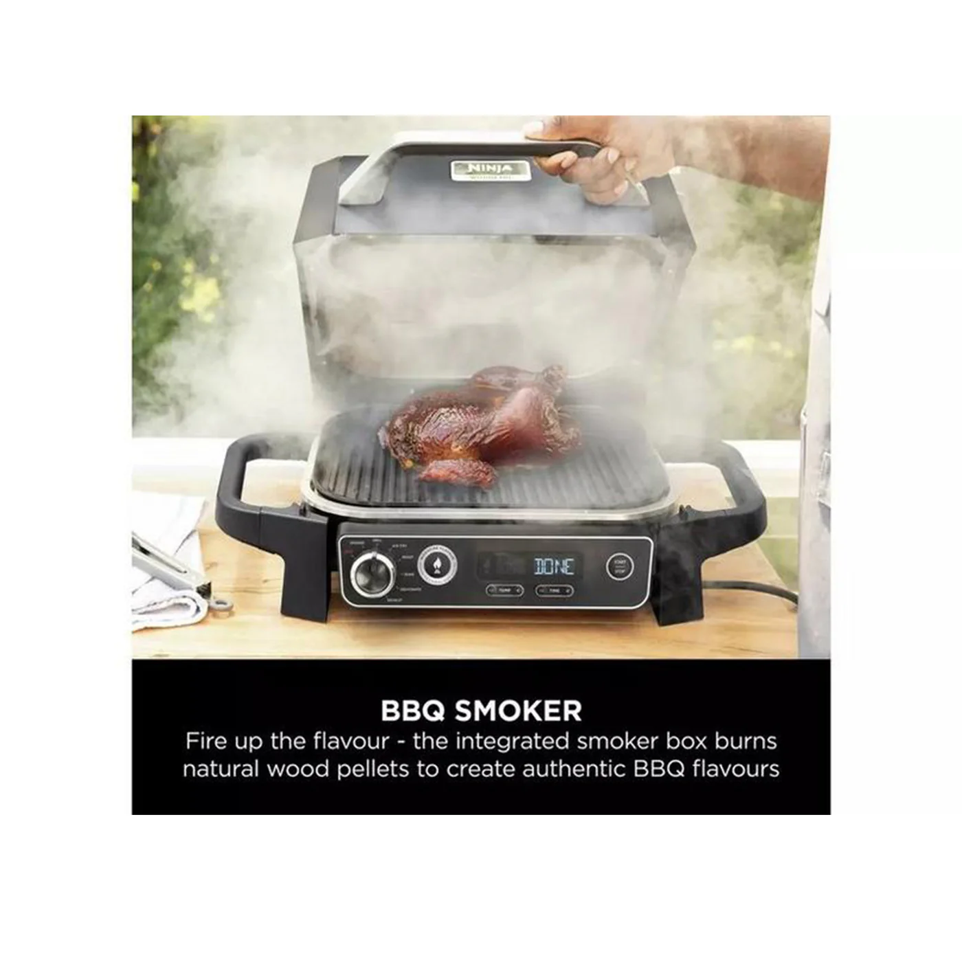 Ninja OG701UK Woodfire Electric BBQ Grill and Smoker - Image 4