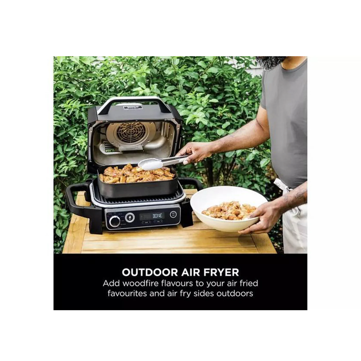 Ninja OG701UK Woodfire Electric BBQ Grill and Smoker - Image 5