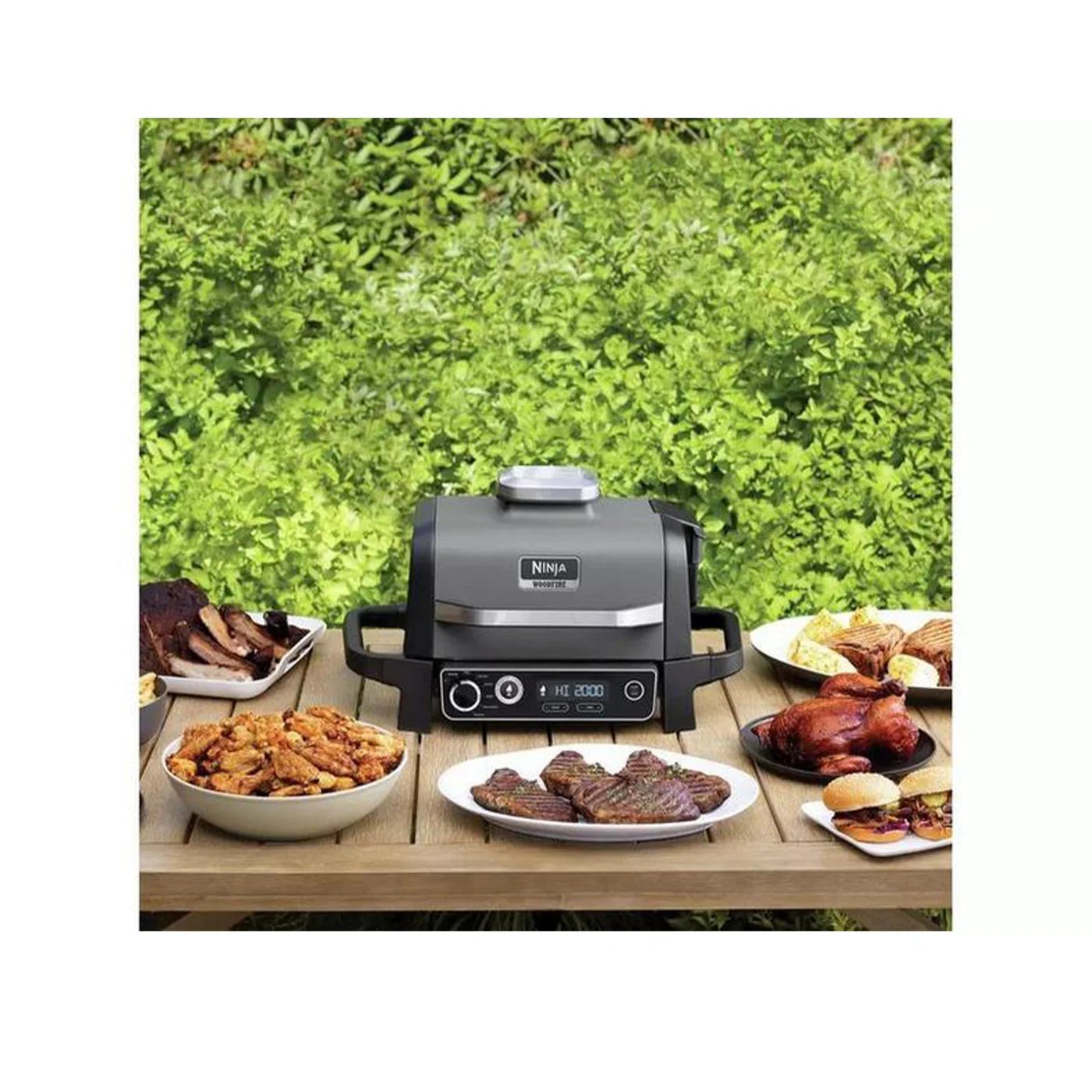 Ninja OG701UK Woodfire Electric BBQ Grill and Smoker - Image 9