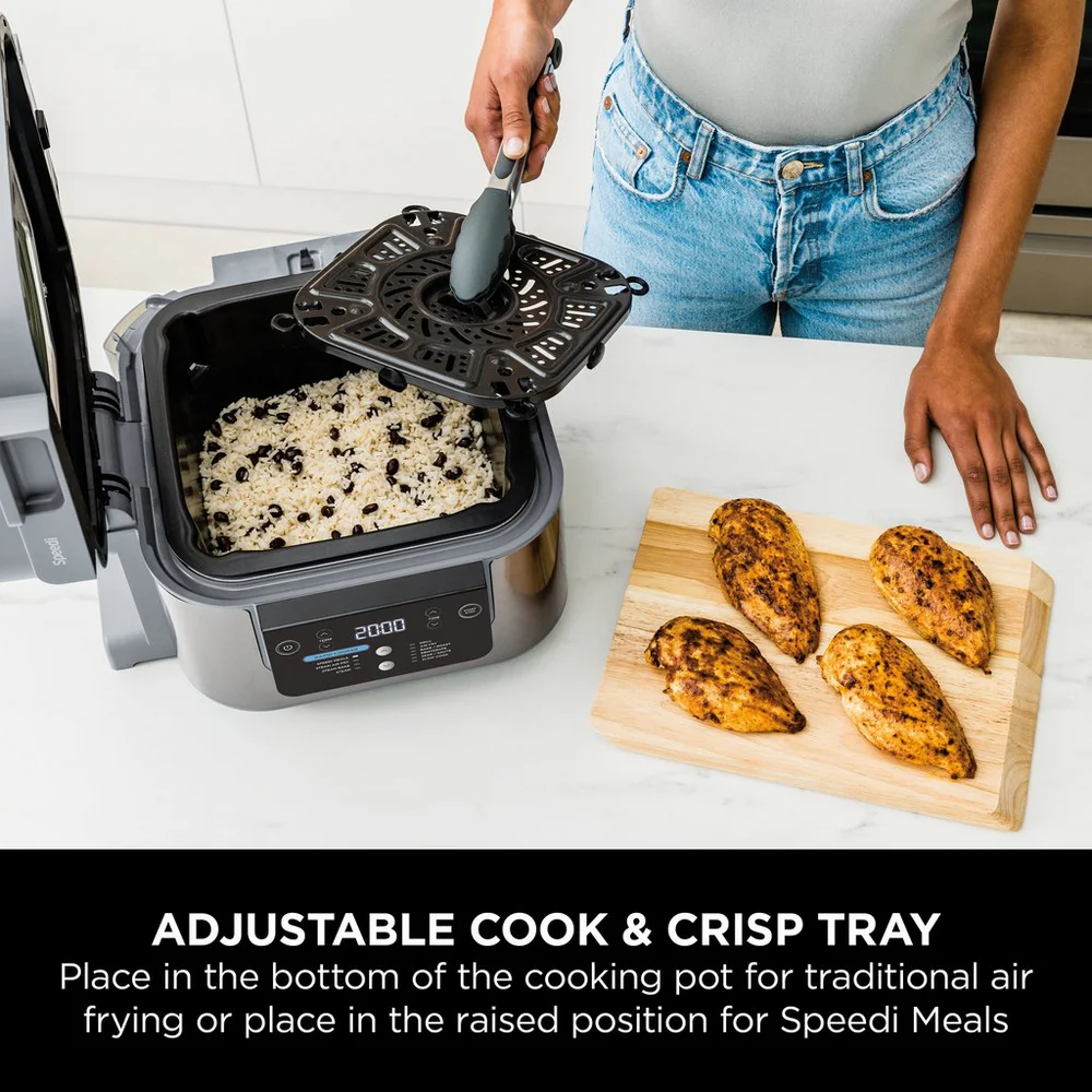 Ninja Speedi 10-in-1 Rapid Cooker and Air Fryer ON400UK - Grey - Image 11