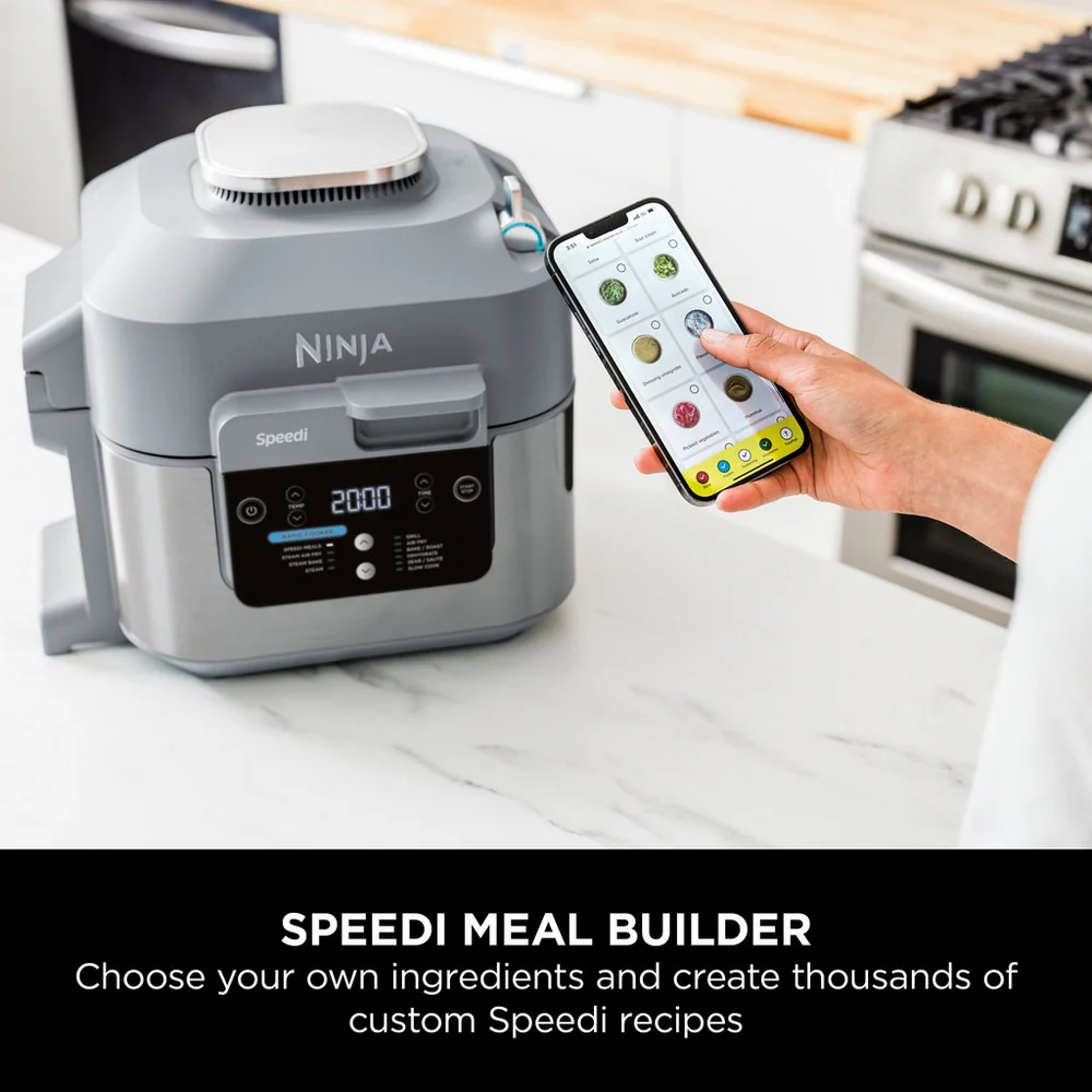 Ninja Speedi 10-in-1 Rapid Cooker and Air Fryer ON400UK - Grey - Image 7