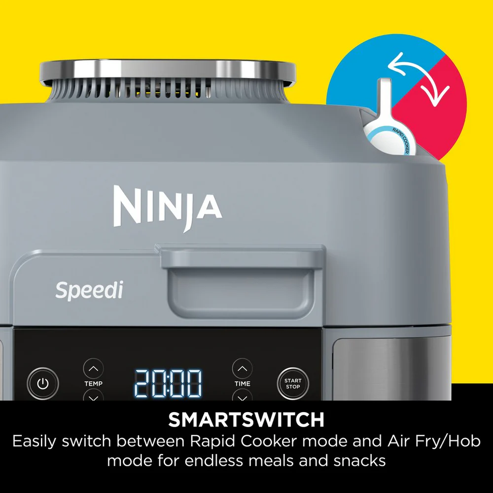 Ninja Speedi 10-in-1 Rapid Cooker and Air Fryer ON400UK - Grey - Image 8