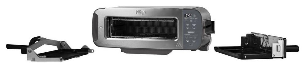 Ninja ST202UK 3-in-1 2 Slice Toaster - Grill and Panini Press - Stainless Steel - Image 2