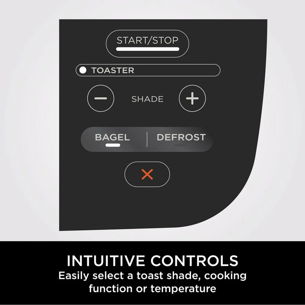 Ninja ST202UK 3-in-1 2 Slice Toaster - Grill and Panini Press - Stainless Steel - Image 9