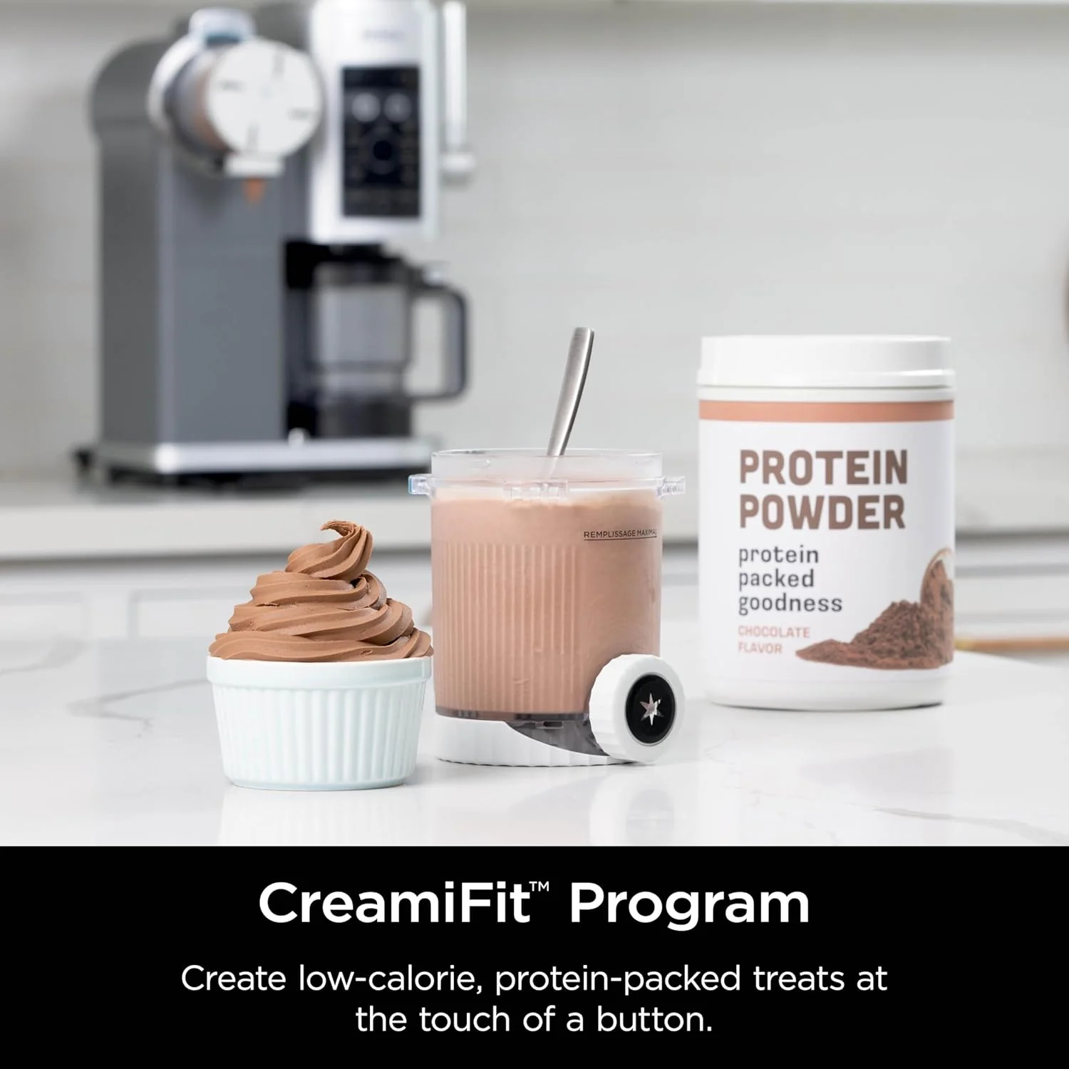 Ninja Swirl by CREAMi 13 in 1 Soft Serve and Ice Cream Maker NC701UK - Platinum Silver - Image 13