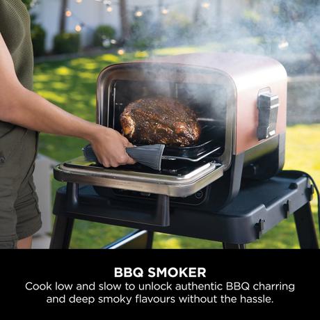 Ninja Woodfire Electric Outdoor Oven Artisan Pizza Maker and BBQ Smoker Terracota OO101UK - Image 4