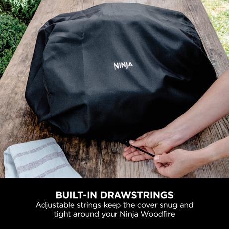 Ninja XSKCOVEREUUK Woodfire Electric BBQ Cover Black - Image 4