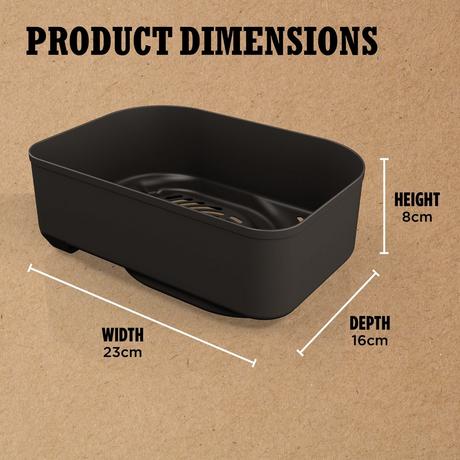 Ninja XSKCRISPBTEUK Woodfire BBQ Combo Crisper Basket Black - Image 2