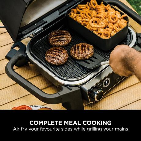 Ninja XSKCRISPBTEUK Woodfire BBQ Combo Crisper Basket Black - Image 3