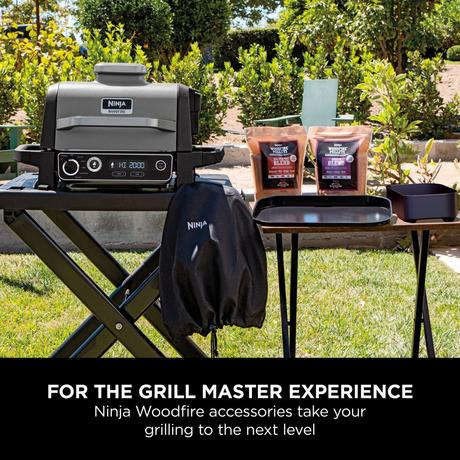 Ninja XSKCRISPBTEUK Woodfire BBQ Combo Crisper Basket Black - Image 5