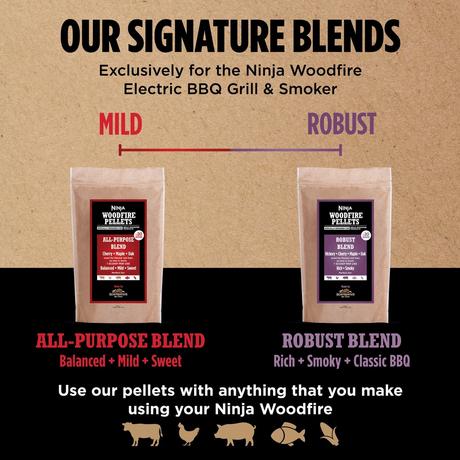 Ninja XSKOGAPBPL2UK Woodfire Pellets All-Purpose Blend - Image 5