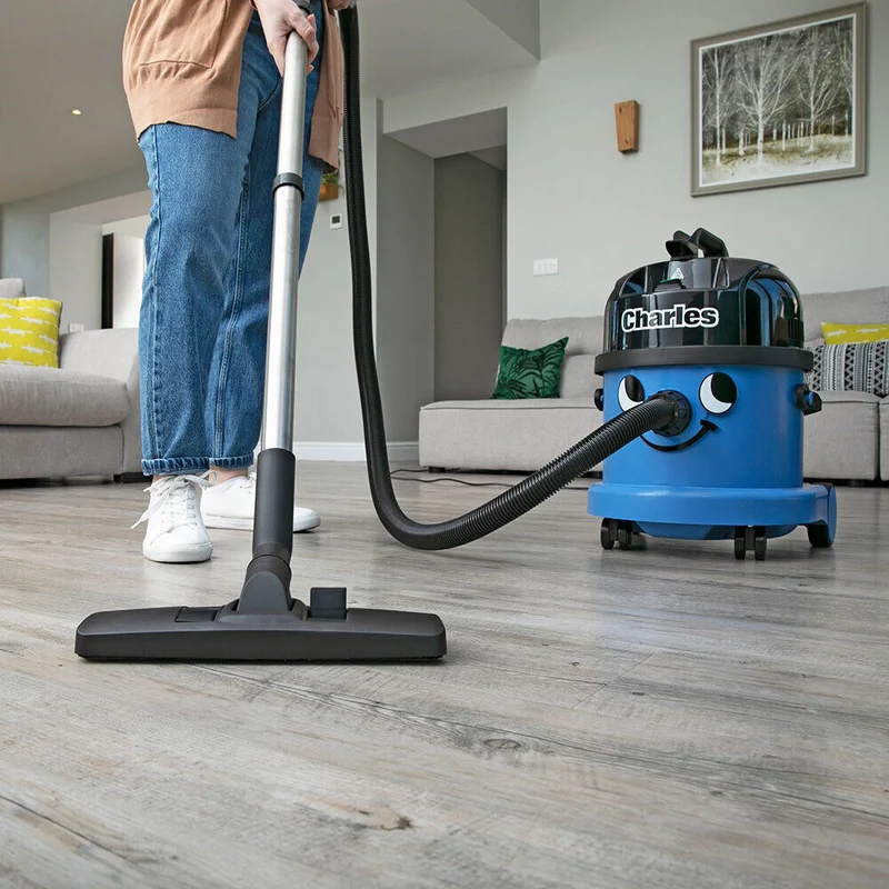 Numatic Charles CVC370 Wet And Dry Vacuum Cleaner Blue 824615 - Image 8