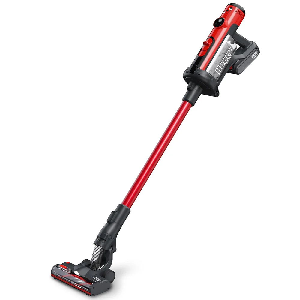 Numatic Henry Quick Cordless Stick Vacuum Cleaner up to 60 Minutes Run Time Red 916177 Clearance