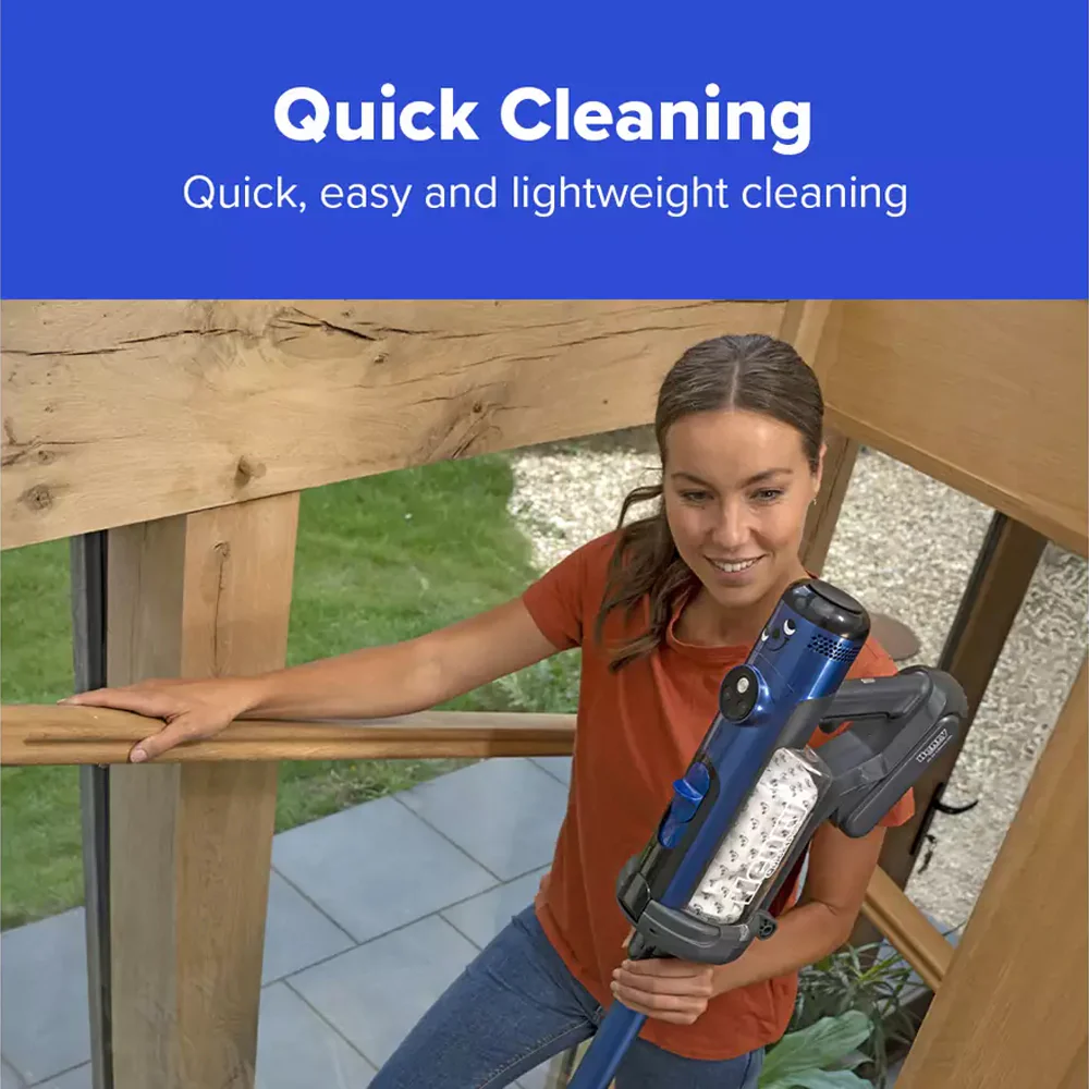Numatic Henry Quick Pet Cordless Stick Vacuum Cleaner up to 60 Minutes Run Time - Blue 916634 - Image 10