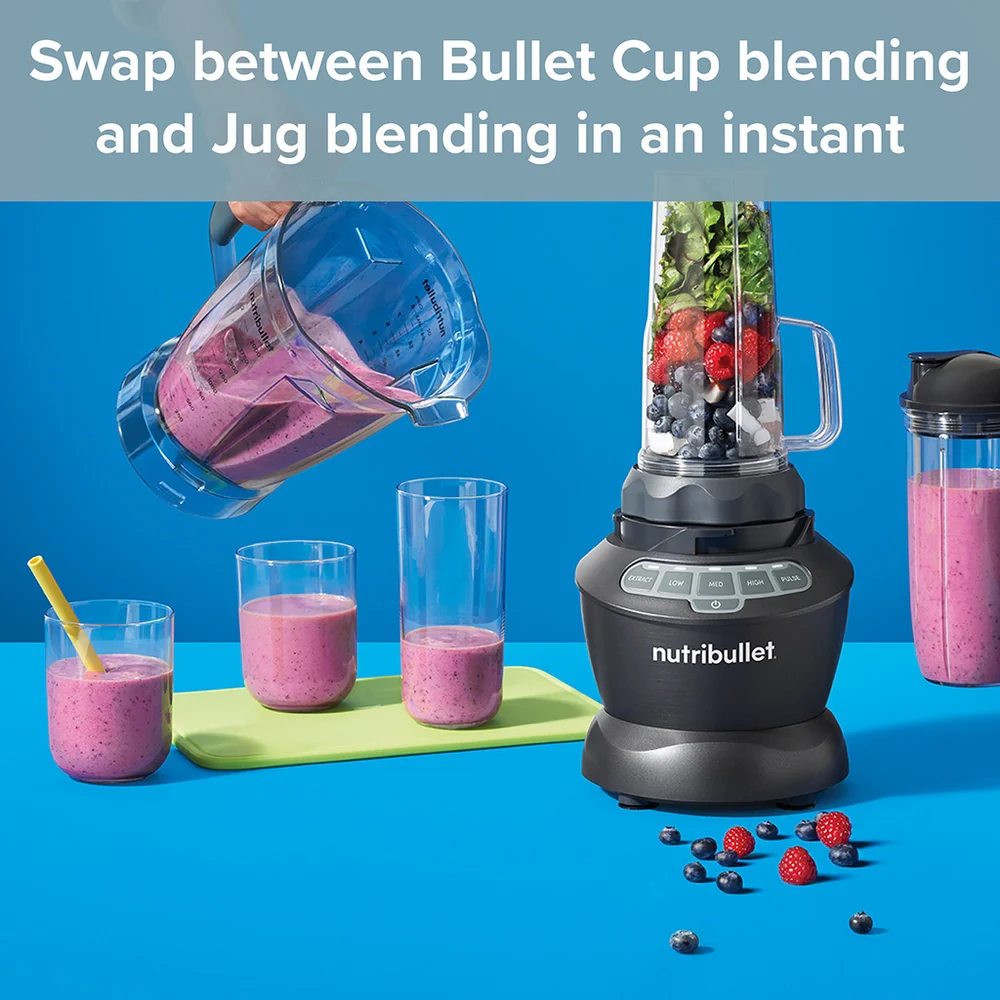 Nutribullet Blender Combo 1200W Power 02147 - Dark Grey - Image 10