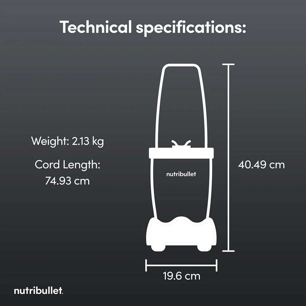 Nutribullet McLaren F1 Team Edition Portable Blender 2778 – Papaya - Image 9