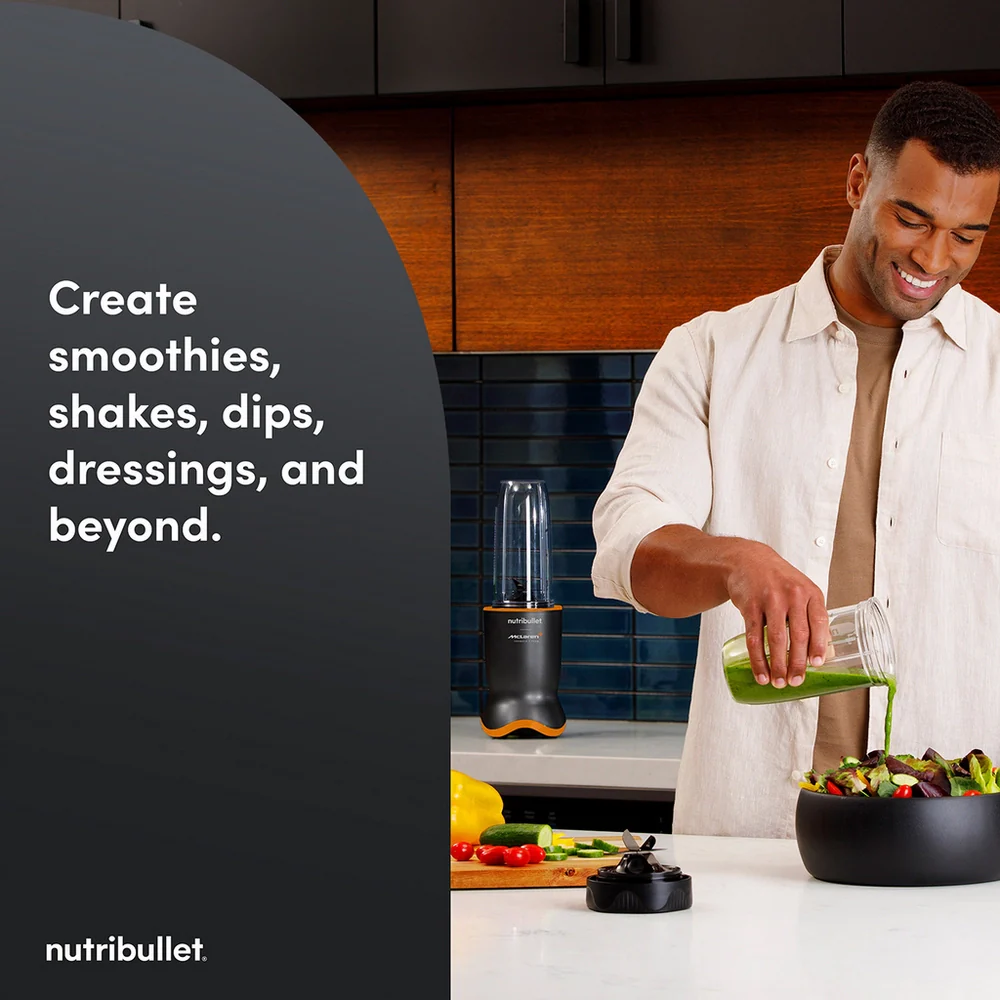 Nutribullet Ultra 1200 McLaren F1 Team Edition Portable Blender 2776 - Grey - Image 8