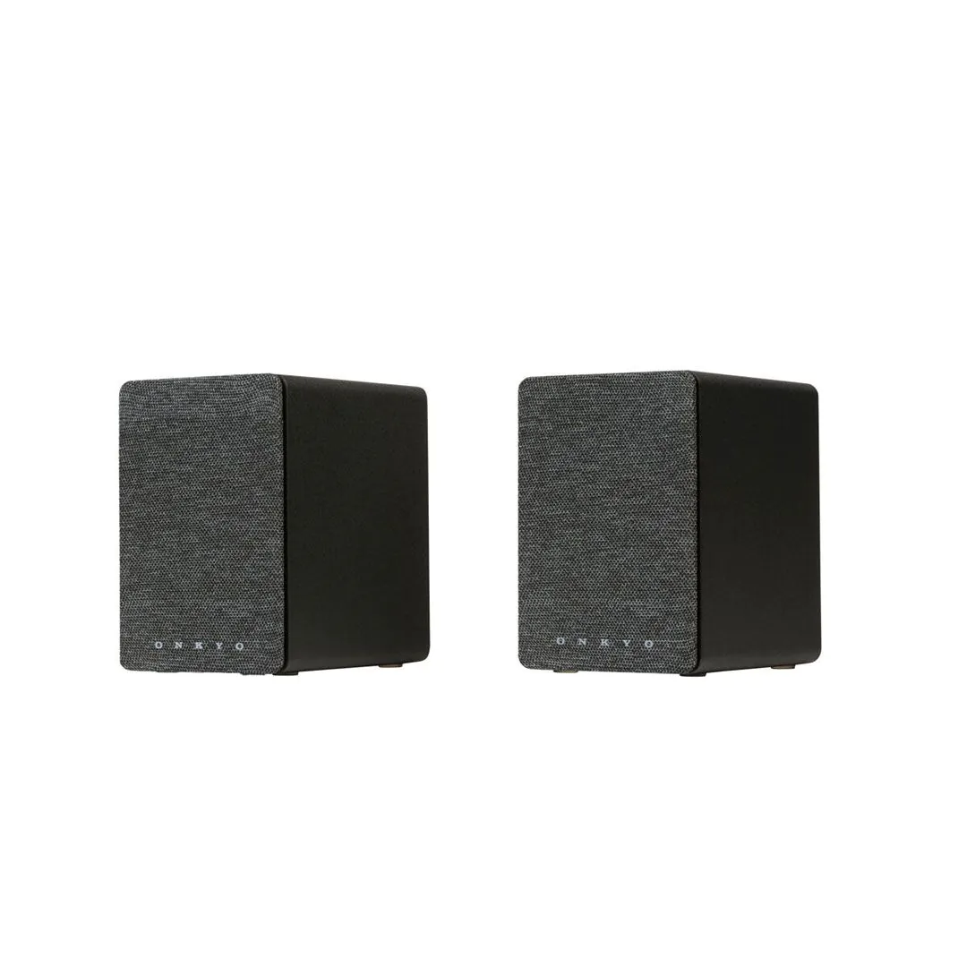 Onkyo Creator Series GX-10DB Active Bookshelf Speakers Pair - Black - Image 3