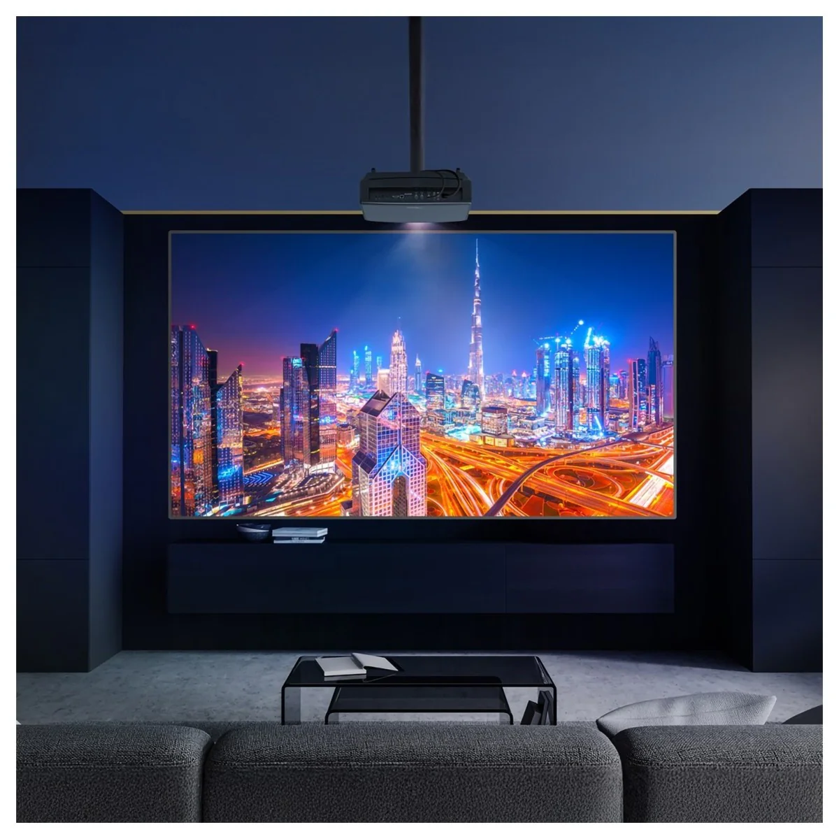 Optoma UHZ68LV DLP Dual Laser 4K Ultra HD HDR Projector Black - Image 7