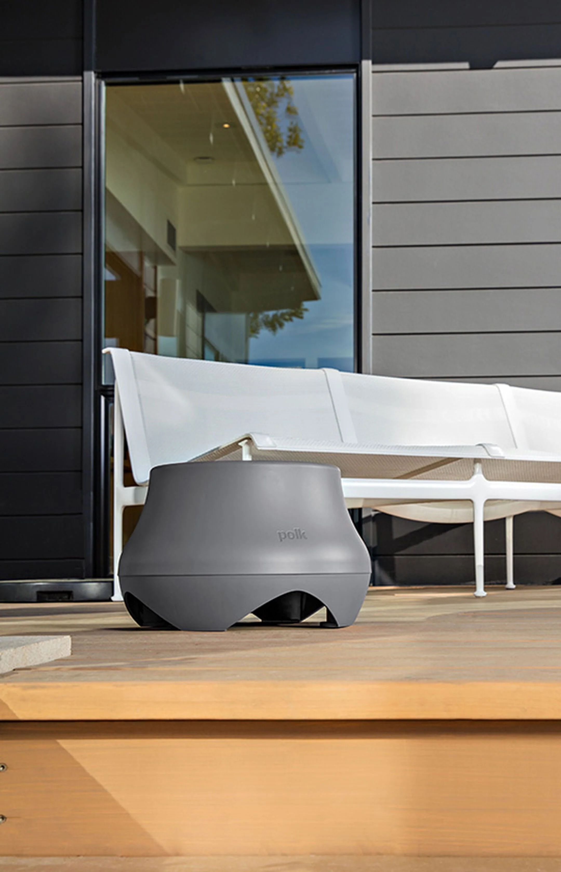 Polk Atrium Sub 100 All-Weather Outdoor 10Inch 200W Subwoofer Grey - Image 7