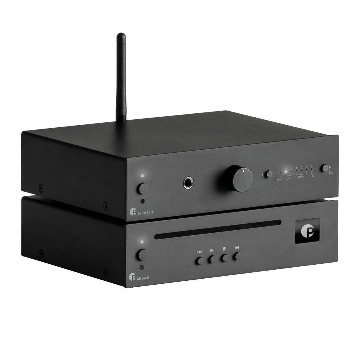 Pro-Ject CD Set E Mini Hifi Stereo Audio System Black - Image 2