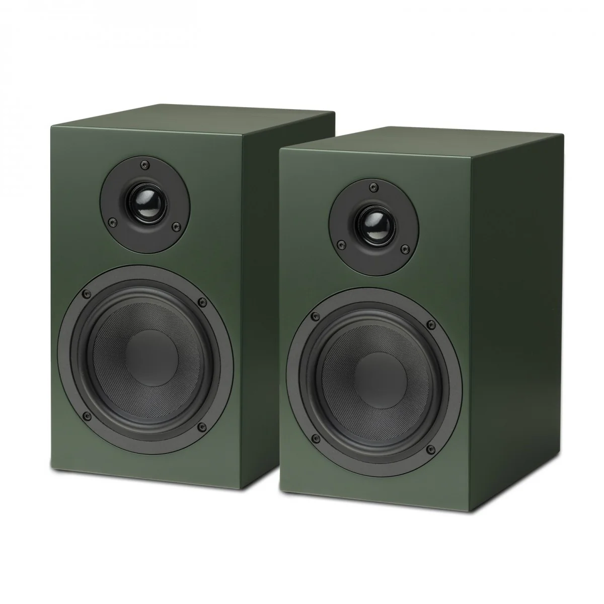 Pro-Ject Colourful Audio System 2 with Debut EVO 2 Turntable MaiA S3 Amplifier and Speaker Box 5 S2 Speakers - Satin Fir Green - Image 10