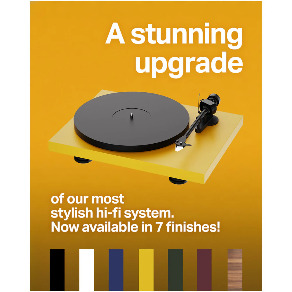Pro-Ject Colourful Audio System 2 with Debut EVO 2 Turntable MaiA S3 Amplifier and Speaker Box 5 S2 Speakers - Satin Fir Green - Image 16