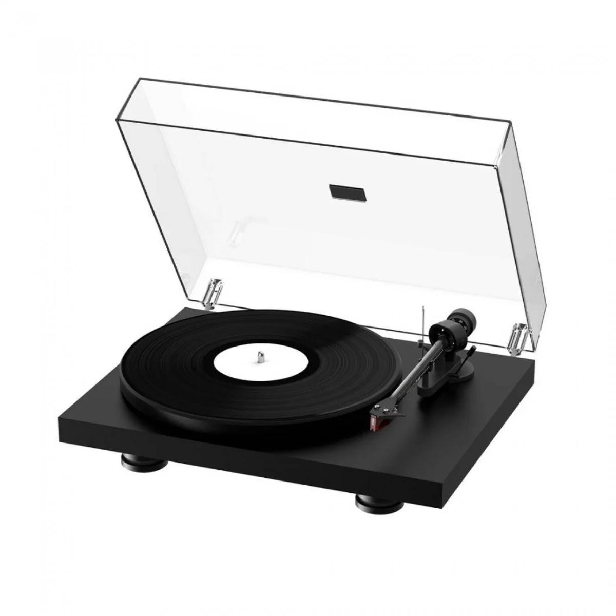 Pro-Ject Debut Carbon EVO Turntable Satin Black and Ruark R3s Music System Charcoal HiFi Package - Image 2