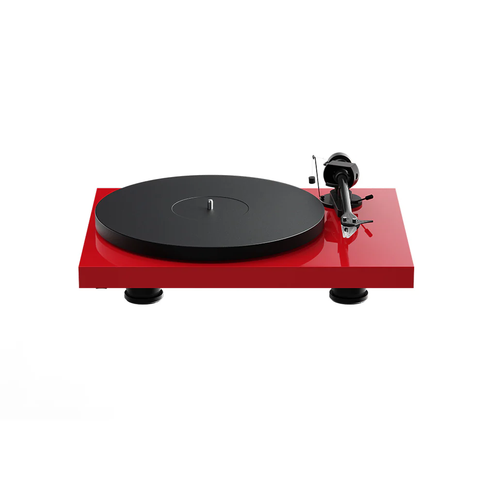 Pro-Ject Debut EVO 2 Turntable High Gloss Red - Image 2