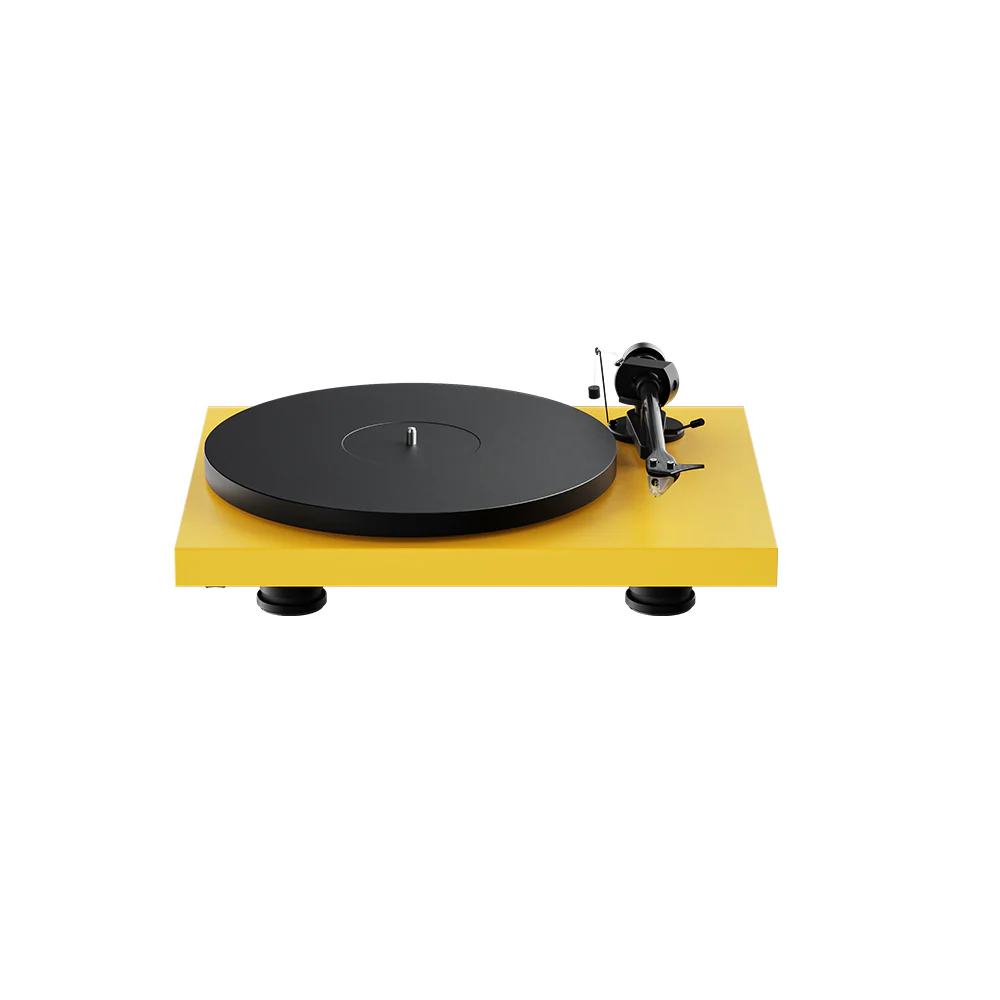 Pro-Ject Debut EVO 2 Turntable Satin Golden Yellow - Image 2