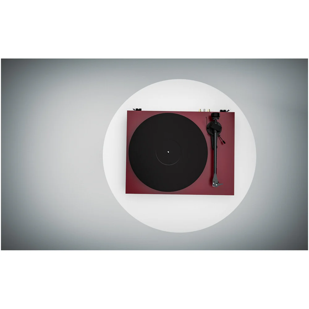 Pro-Ject Debut EVO 2 Turntable Satin Wine Red - Image 12