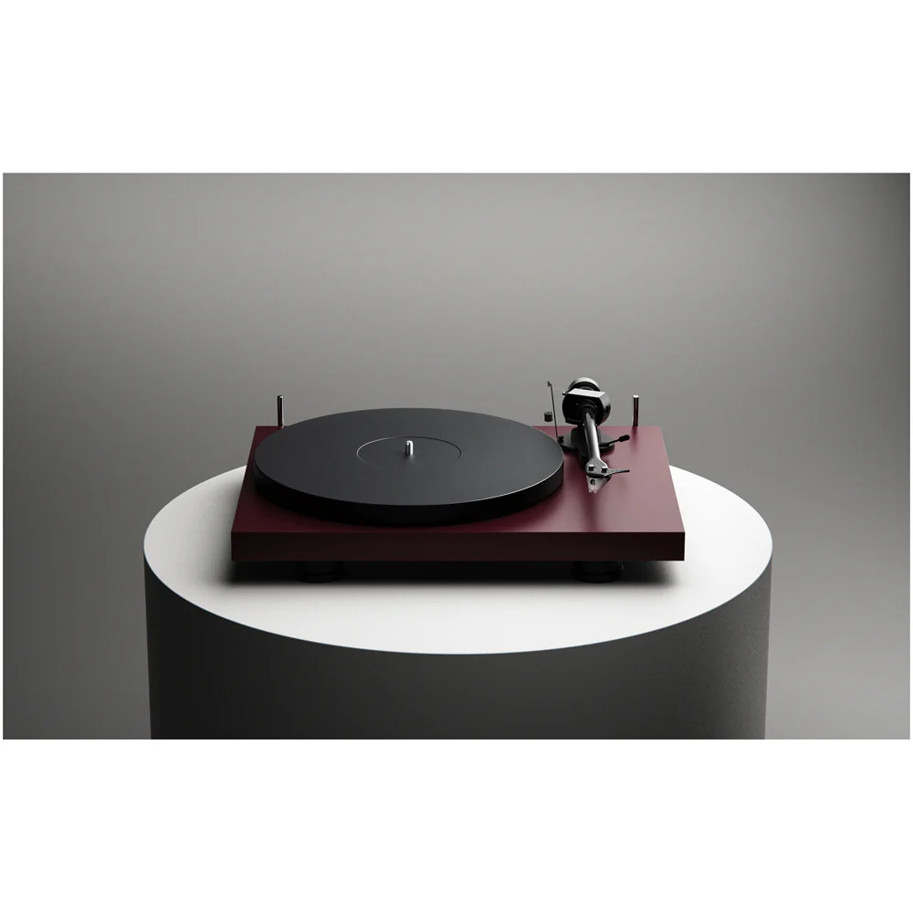 Pro-Ject Debut EVO 2 Turntable Satin Wine Red - Image 15