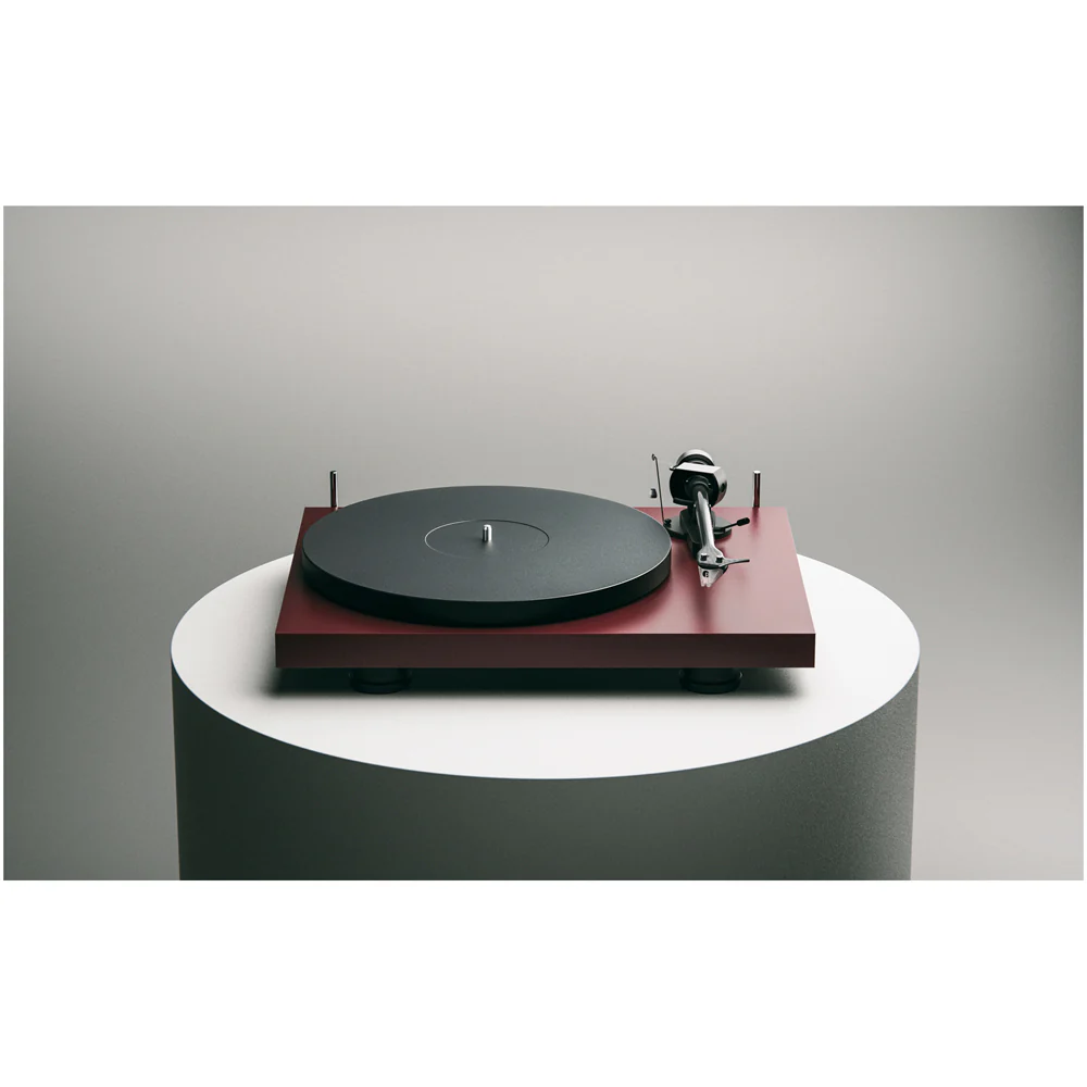 Pro-Ject Debut EVO 2 Turntable Satin Wine Red - Image 17
