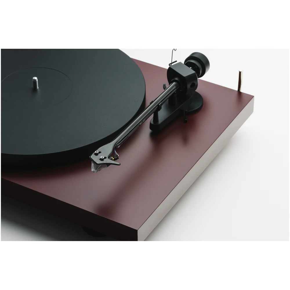 Pro-Ject Debut EVO 2 Turntable Satin Wine Red - Image 3