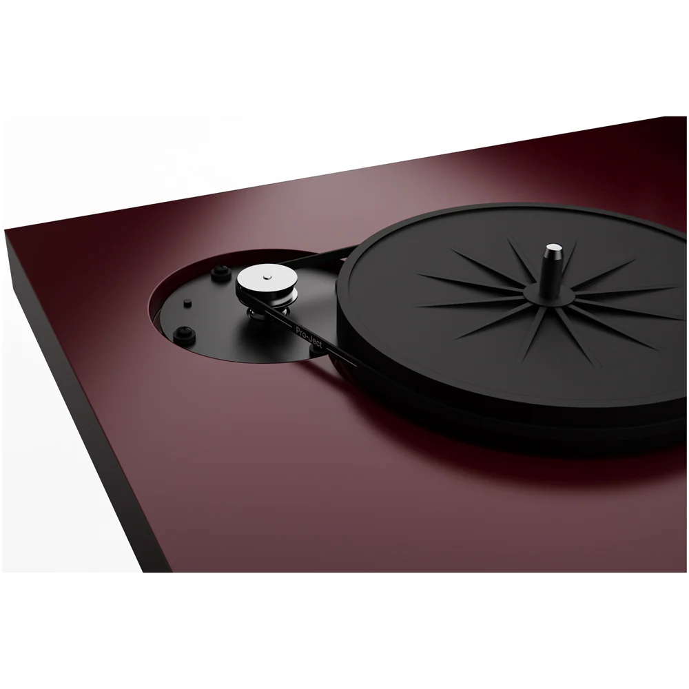 Pro-Ject Debut EVO 2 Turntable Satin Wine Red - Image 6