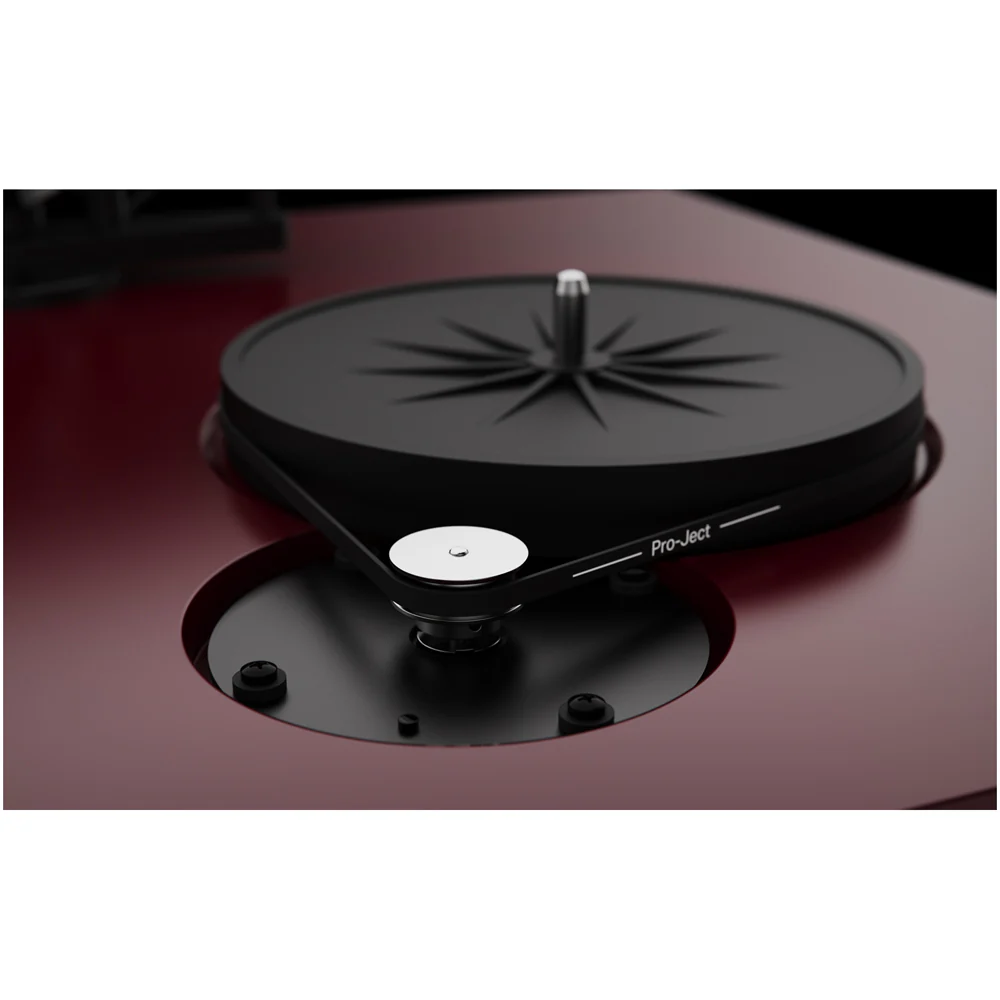 Pro-Ject Debut EVO 2 Turntable Satin Wine Red - Image 7